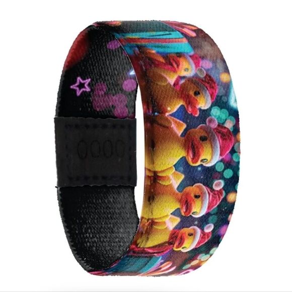 ZOX "DUCK THE HALLS" #781 RUBBER DUCKY CHRISTMAS BLOG COLLECTIBLE Wristband - Picture 6 of 11